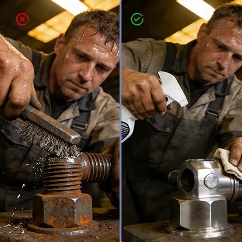 Buy 1 Get 1 Free Heavy-Duty Metal Rust Remover – Remove Tough Rust